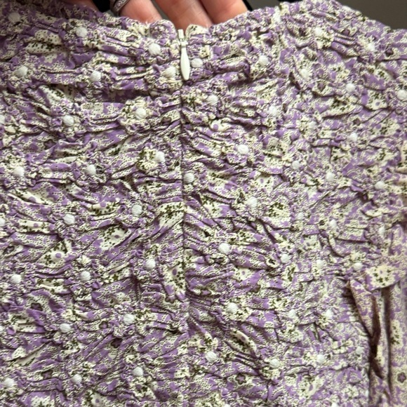 Sea NY Ida Puff Sleeve Cotton Dress - Picture 6 of 7